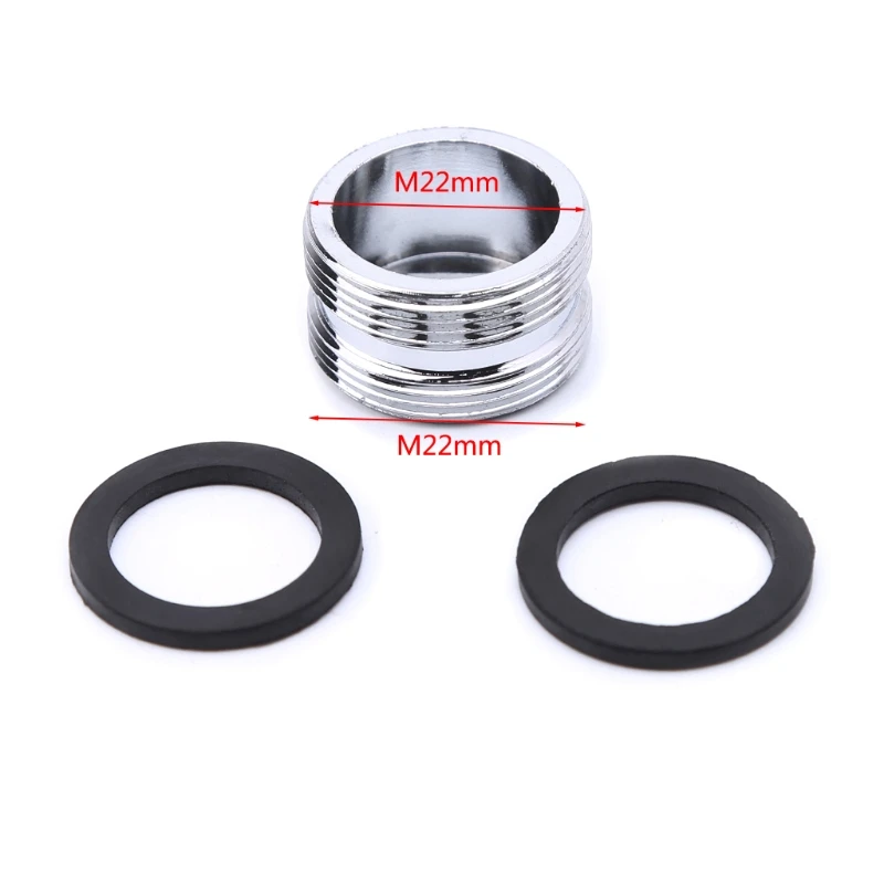 New High quality Solid Metal Adaptor Outside Thread Water Saving Kitchen Faucet Tap Aerator Connector