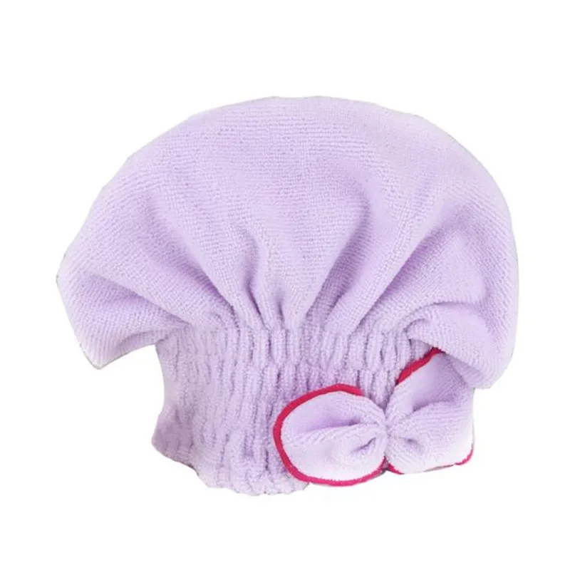 

Newly Textile Useful Dry Microfiber Turban Quick Hair Hats Towels Bathing Women towel Shower Cap DROP SHIP