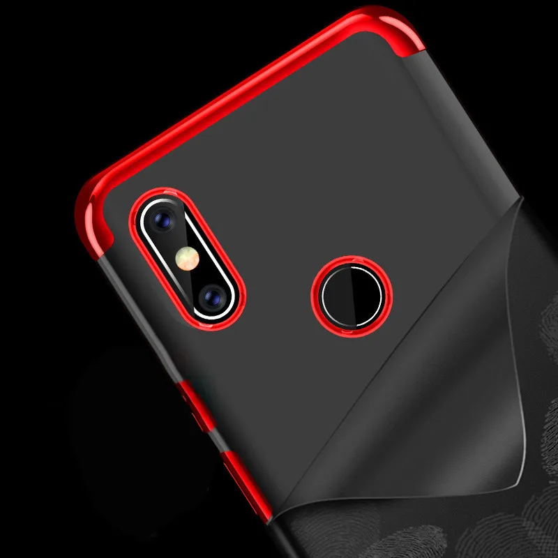 2-Plating-Transparent-Case-For-Xiaomi-Redmi-Note-6-Pro-Cases-Soft-Silicone-Back-Cover-For-Xiaomi