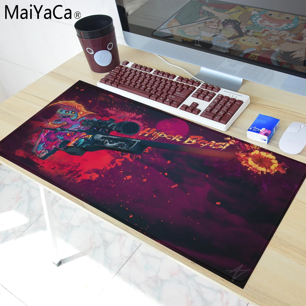 MaiYaCa Computer Speed Mouse Pads CS GO Gaming Overlock Edge Mouse Pad