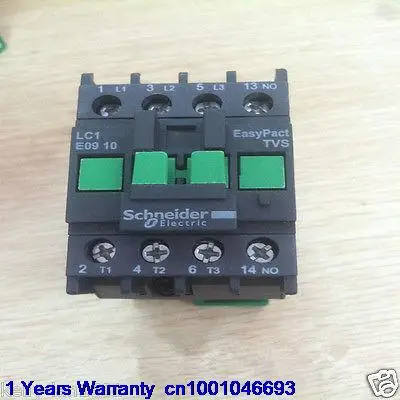 DHL/EUB 5 шт. НОВЫЙ Оригинальный для Schneider LC1E0910F5N LC1-E0910F5N AC110V Контактор 15-18 |