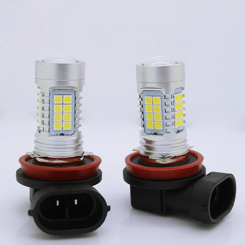 H8 H11 9005 9006 HB3 HB4 LED Fog Lights Bulb 1440Lm 6000K White Car Driving Daytime Running Lamp Auto Leds Light 12V 24V DRL High Bright Auto Led Bulb 3030SMD 36pcs 6000k Newest Car Led foglight foglamp (5)