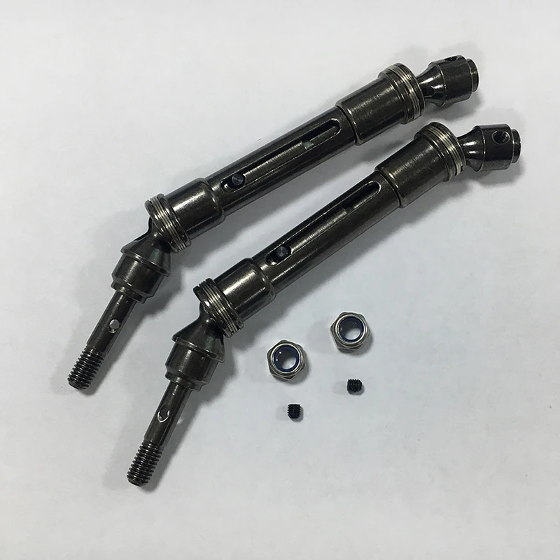 2Pcs Front Rear Drive Shaft 4X4 Short Truck font b Rc b font Car Part For