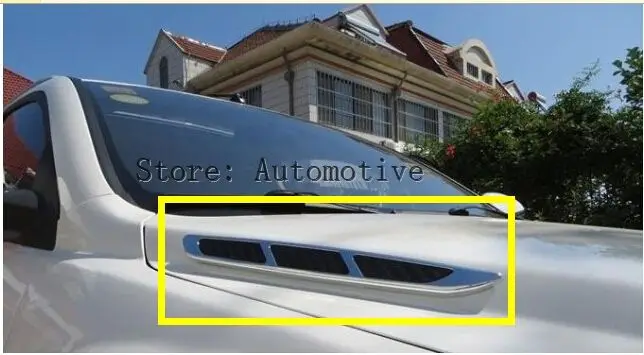 2 шт. автомобильные накладки на решетки Shark gills для Nissan Rogue X-Trail 20142015 2016 2017 2018 |
