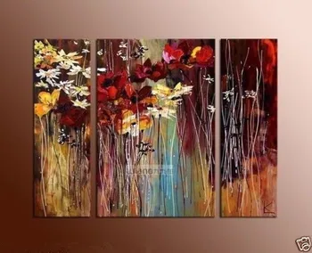 

MODERN ABSTRACT HUGE WALL ART OIL PAINTING ON CANVAS (No Frame)
