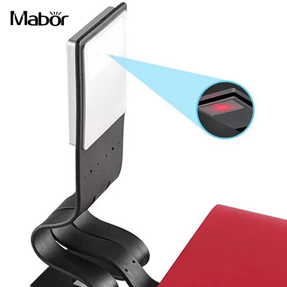 

Portable Adjustable Reading Light Book Lamp LED Clip Booklight USB Rechargeable LED Night Lamp Music Stand Piano Desk Lamp
