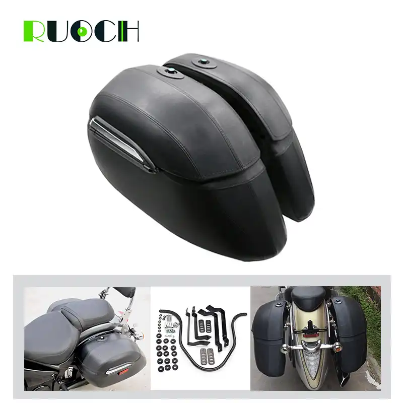 road king leather saddlebags