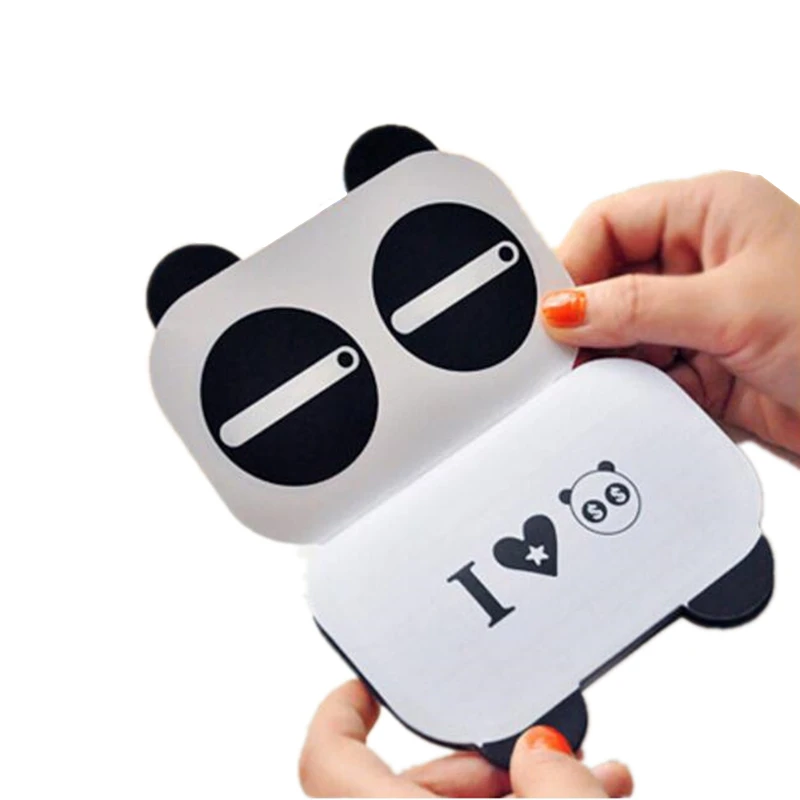 

1Pcs/lot Kawaii Panda Design Notebook Korean Stationery Modeling Books Financial management Notes Book DIY Memo For Office
