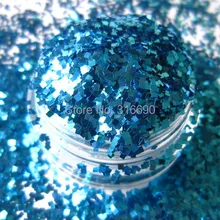 Матовый Бирюзовый блеск для ногтей-Образец