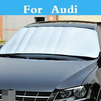 

Window Foils Windshield Sun Shade Visor Car Cover UV Protect Film For Audi A3 A4 A5 A6 A7a8 Q3 Q5 Q7