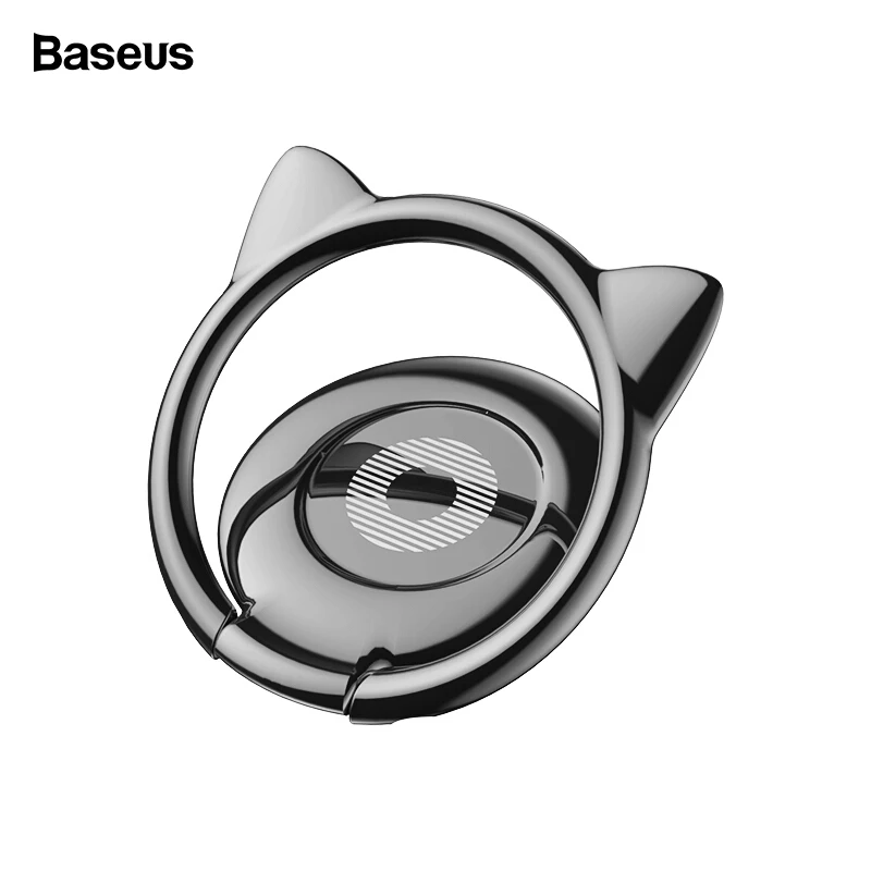 Baseus Universal Finger Ring Holder For iPhone Xs Max Mini 360 Degree Mount Mobile Phone Ring Holder Stand For Samsung S9 Xiaomi