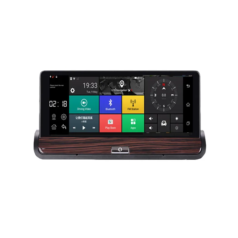 Видеорегистратор Full HD 1080P с сенсорным экраном 7 дюймов 3G Wi Fi Android 5 1 GPS навигация