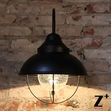 Американский промышленный Стиль Винтаж настенный светильник e27 Стекло Рион Made бра