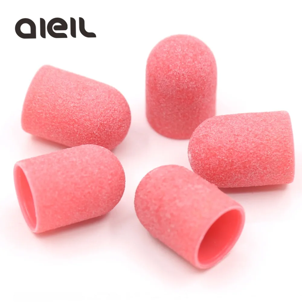 

5PCS 16*25 Nail Sanding Bands Caps Milling Cutter For Manicure Machine Nail Sanding Band for Pedicure Cutters For Pedicure Tool
