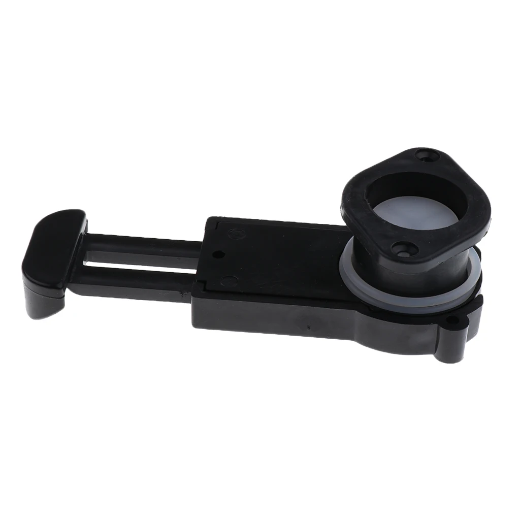 

1 Pcs Pull Out Type Scupper Drain Valve Cap Drain Plugs Vlave Stopper Repalcement for Kayak Canoe Fishing Boat Black