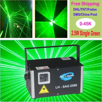 

Best selling laser DJ light laser 2.5W green light digital display laser light