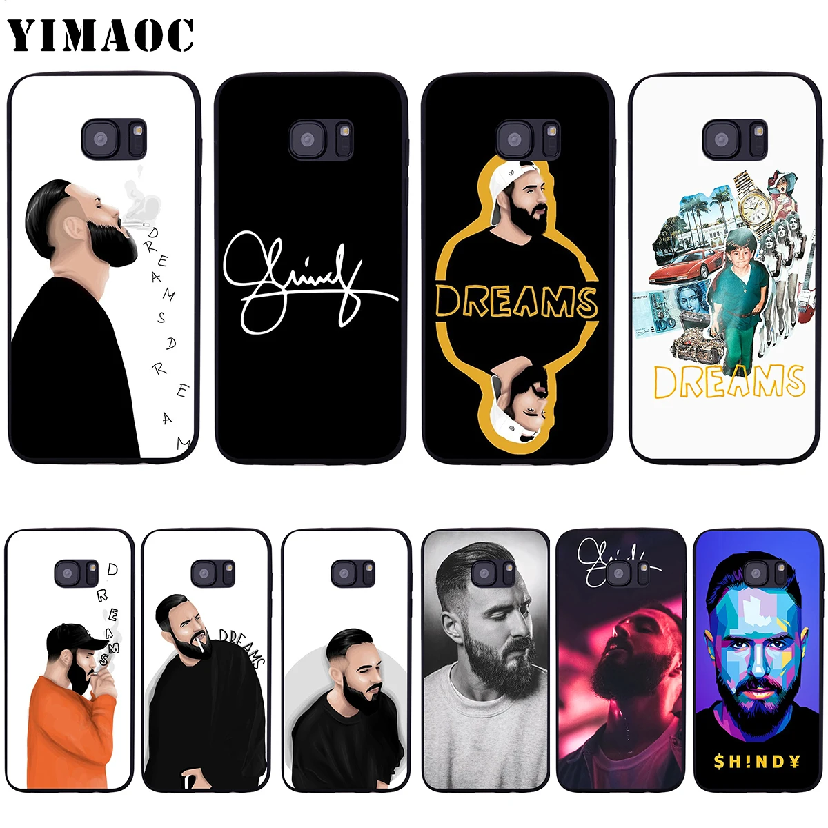 YIMAOC Shindy Michael Schindler Case for Samsung Galaxy A7 A8 A9 A10 A20 A30 A40 A50 A70 M10 M20 M30 S10e J6 Plus | Мобильные