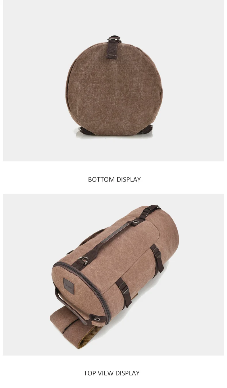 Capacidade de Escalada Redondo à Prova Lona dos Homens Grande Bolsas Balde Dwaterproof Água Viagem Duffel Bolsa Ombro Mala Bagagem Pacote Esporte Xa28d 17 High Quality Esporte e Lazer