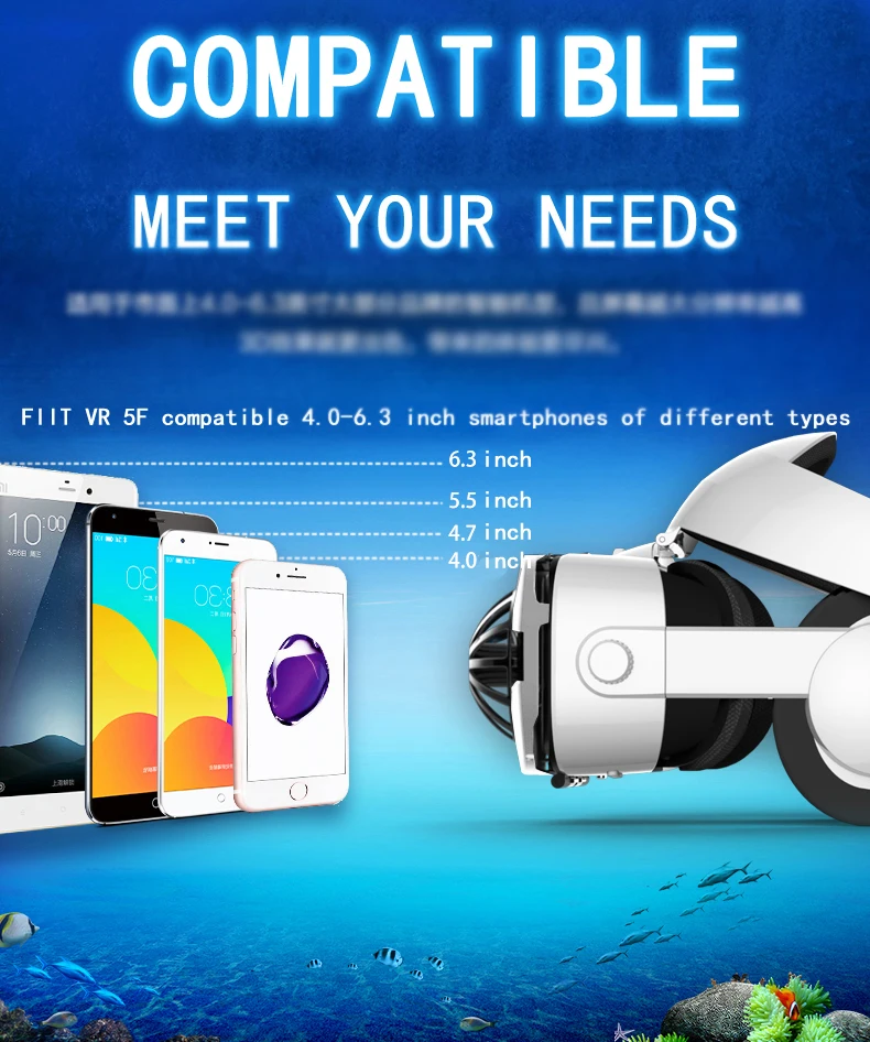 Fiit-VR-5F-headset-version-Fan-cooling-virtual-reality-glasses-3D-glasses-Deluxe-Edition-helmets-smartphone-1 (2)