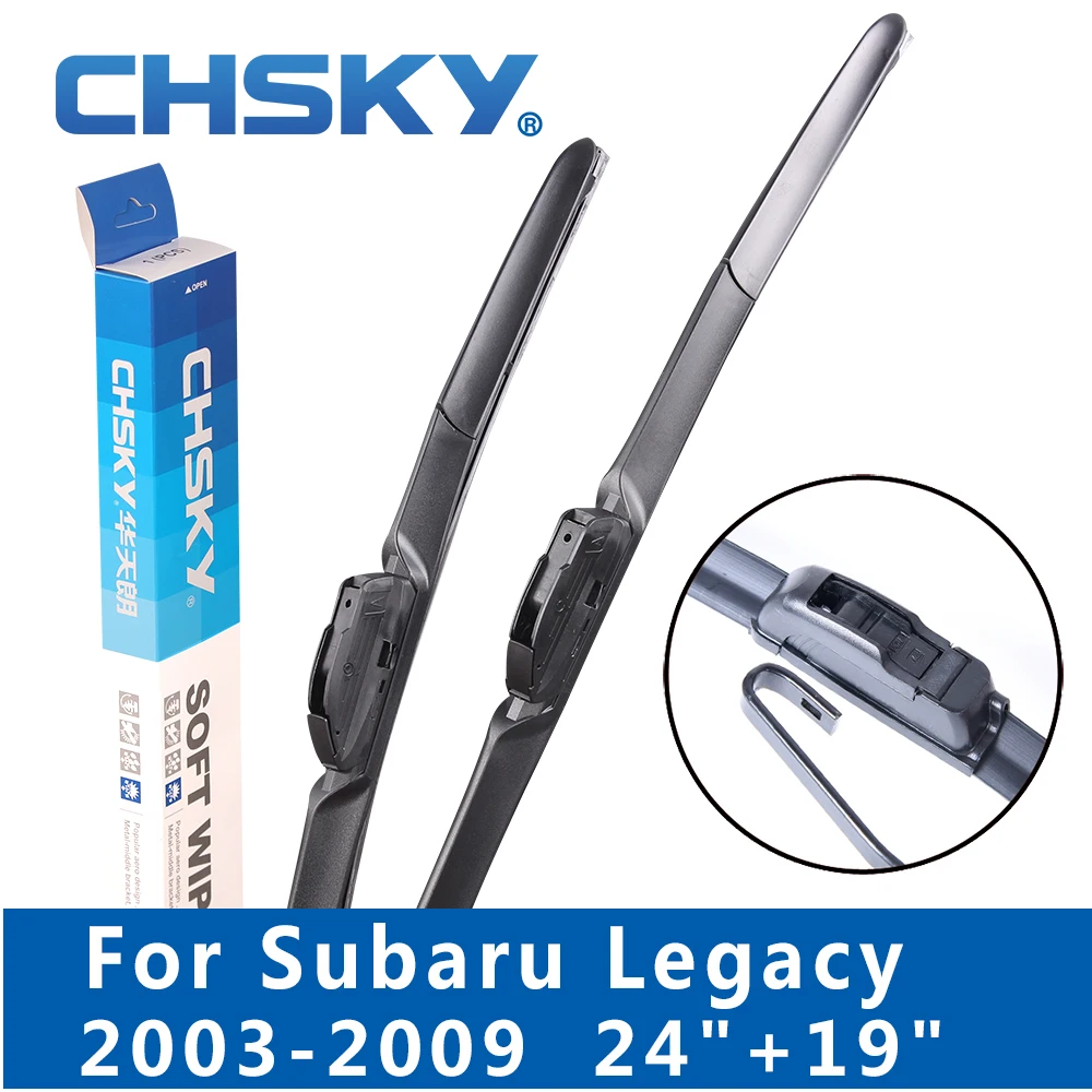 CHSKY Special for SUBARU Legacy 1989 to 2016 Car Windshield Wiper Blade