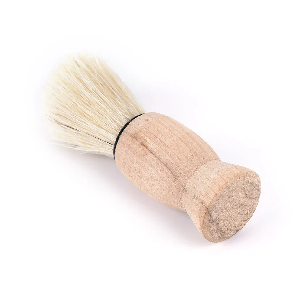 1 шт. Профессиональная парикмахерская Чистящая Бритва для лица, щетка для бритья, инструмент для мужчин, щетка для бритья из искусственного волоса, щетка для бритья бороды, горячая распродажа