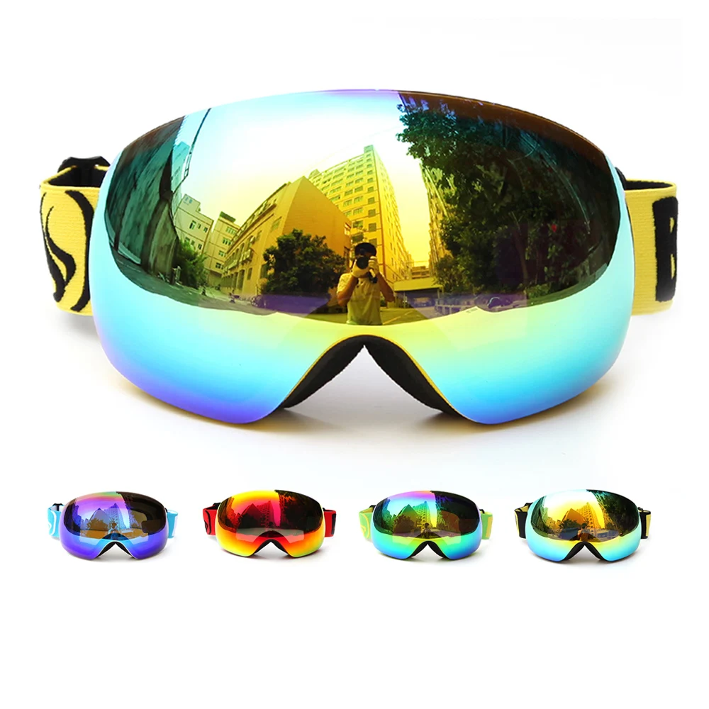 Buy BENICE Anti fog Spherical Snow Skiing Glasses