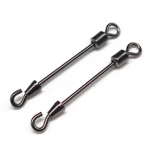 Minfishing 100 шт. рыболовный поворотный металлический свинцовый трубчатый с открытым рыболовным поворотным разъемом рыболовная пробка рыболовные аксессуары