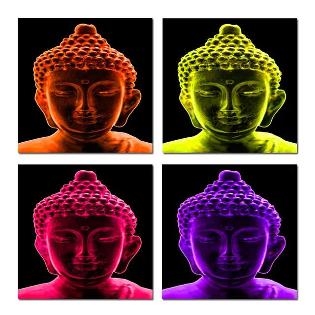 Religion-Buddhism-Canvas-Wall-Art-Framed-Pictures-Merciful-Buddha-Canvas-Print-Art-Painting-Set-of-4.jpg_640x640