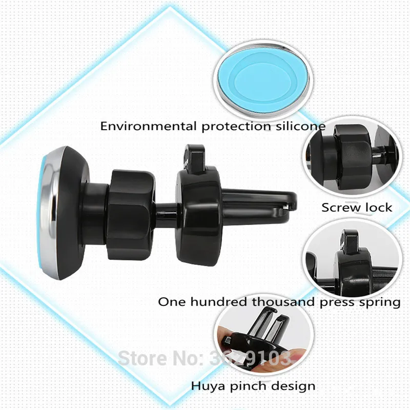 360 градусов Автомобильный держатель магнитный держатель телефона вентиляционное отверстие Автомобильный держатель Подставка для Suzuki Vitara
