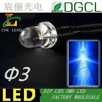 

Low price BLUE DIP LED 25-30 view angle 460-475nm 3.0-3.5V(3MM LED diode)