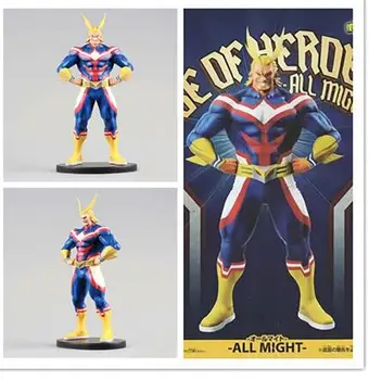 

20cm My Hero Academia Character Age of Heroes All Might blue Doll PVC Figure Collection Model Toys Gift