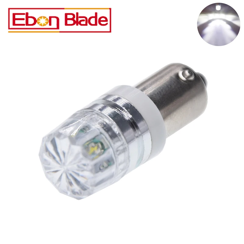 

4Pcs BA9S T4W LED Bulbs T11 XBD 5W Bayonet Car LED Light Bulb Parking Side Marker License Plate Light White 6000K 10V-30V DC