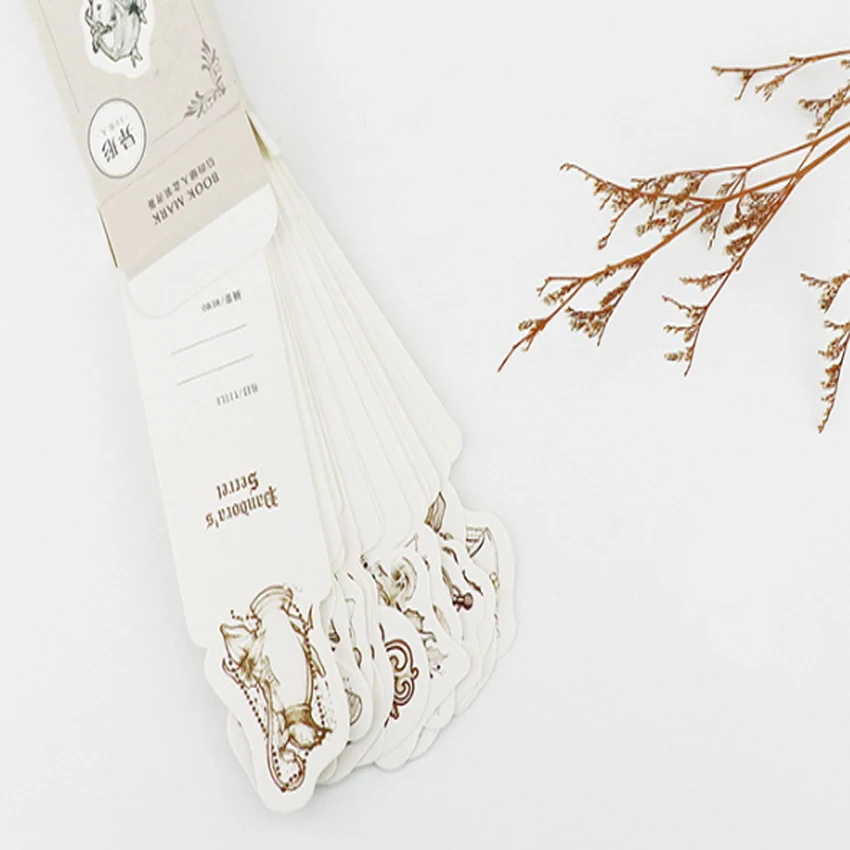 30 шт./упак. Kawaii Pandora's secret Bookmark книга с изображением животных маркеры бумажный