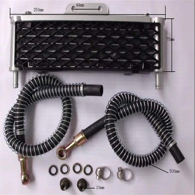 

new 110cc-125cc Engine Oil Cooling Radiator cooler for moto atv motorcycle dirt pit bike parts