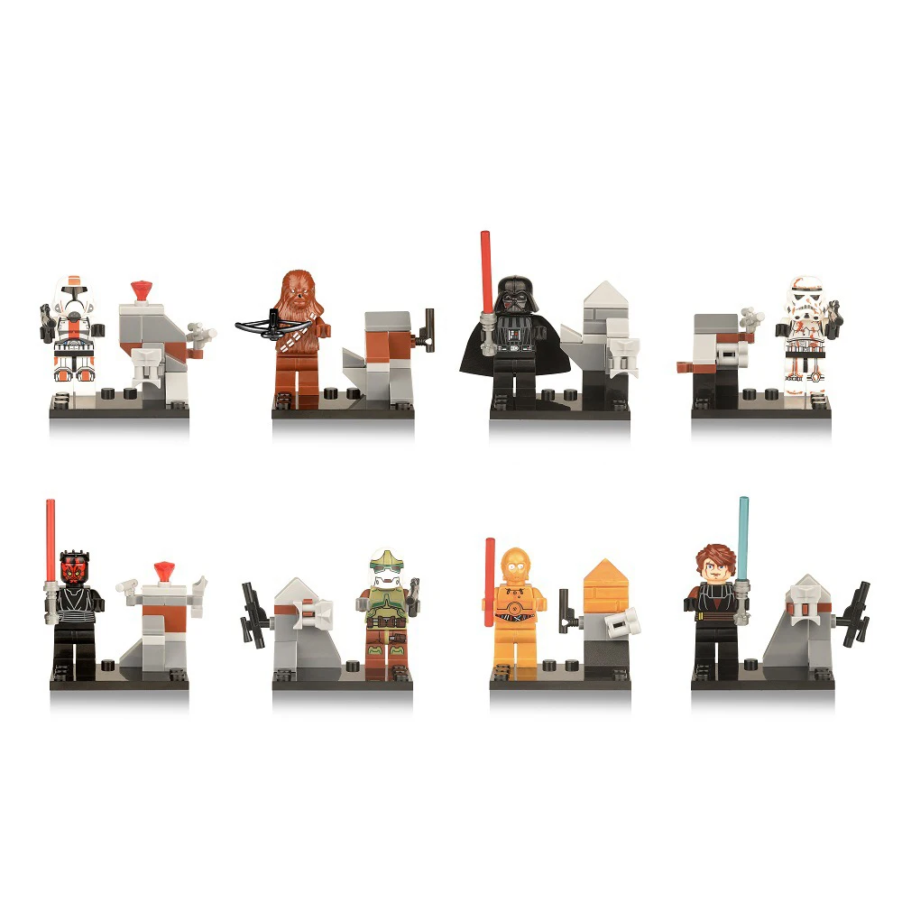 Blocos 8 pcs star wars the Classification : Assemblage