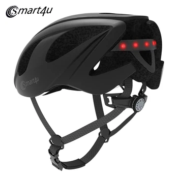 

Smart4u SH55M Bicycle Helmet 6 LED Warning Light Smart Helmet SOS Alert Walkie Talkie Cycling Equipment