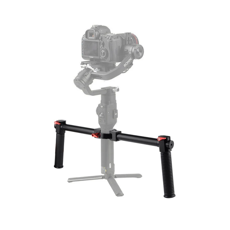 Для DJI Ronin S Аксессуары Расширенная двойная ручка двойной кронштейн руль для DJI Ronin S ручной карданный стабилизатор крепление