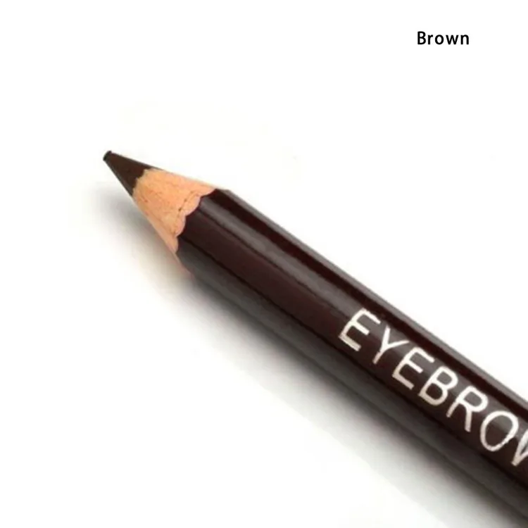 1 шт. Леопардовый женский карандаш для бровей водонепроницаемый черный глаз коричневый карандаш с кистью Макияж, подводка для глаз Подводка для глаз макияж инструменты