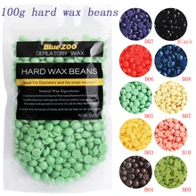 100 г, без полосок, для депиляции, горячая пленка, твердый воск, гранулы, для восковой эпиляции, бикини, для удаления волос, Bean, Прямая поставка