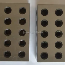 23 Отверстия прецизионные 25-50-75 мм блоки, 1 пара(2 шт), набор параллельных зажимных блоков, стальной блок, 5 шт M10 резьбовых отверстий