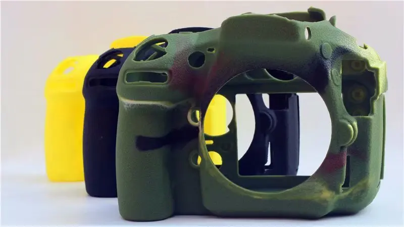 Сумка для камеры Мягкий силиконовый резиновый защитный чехол корпуса Nikon D810 DSLR