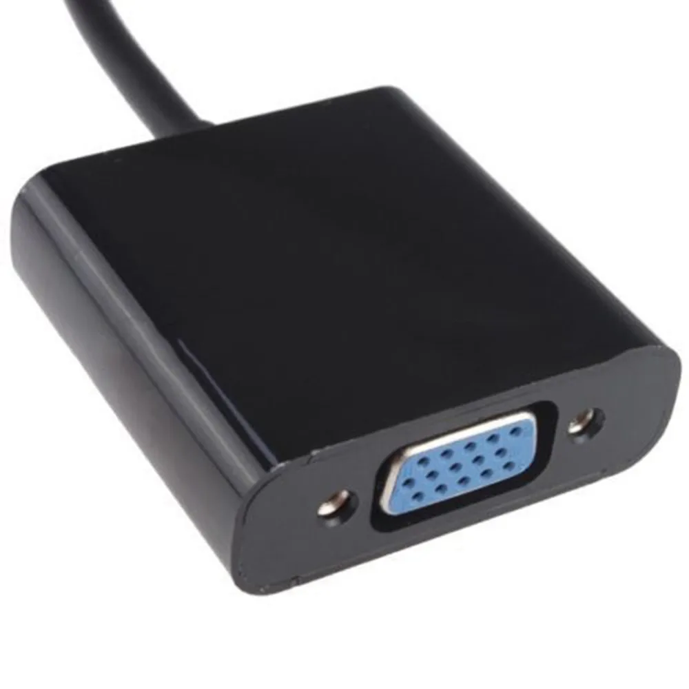 1080P Micro HDMI to VGA Female Video Cable Converter Adapter for PC Laptop Promotion 4