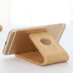 Универсальный стенд держатель телефона древесины бамбука подставка держатель для iPad деревянная подставка для iPhone часы 6 6 S для samsung S6 S7 Note5 ~