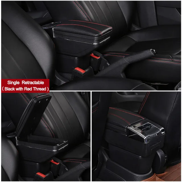 For Nissan Note Armrest Box Nissan Note 2 Universal Car Central Armrest