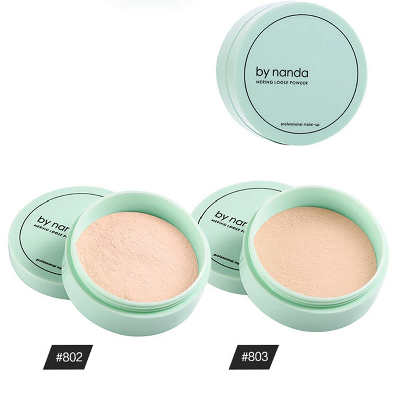 Concealer Pressed Powder 3 Color Natural Oil control Face Powder Makeup