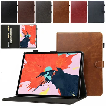 

Tablet Cover For iPad Pro 12.9 inch 2018 A1876 A2014 A1895 A1983 Case PU Leather Flip Stand Cover For iPad Pro 12.9" 2018 Funda