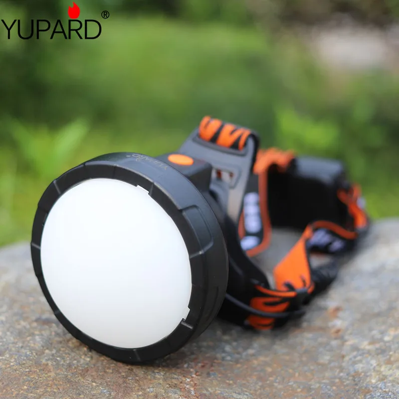 

YUPARD bright power XM-L T6 LED HeadLight 18650 rechargeable battery Headlamps LED camping Head Light including Lightsphere