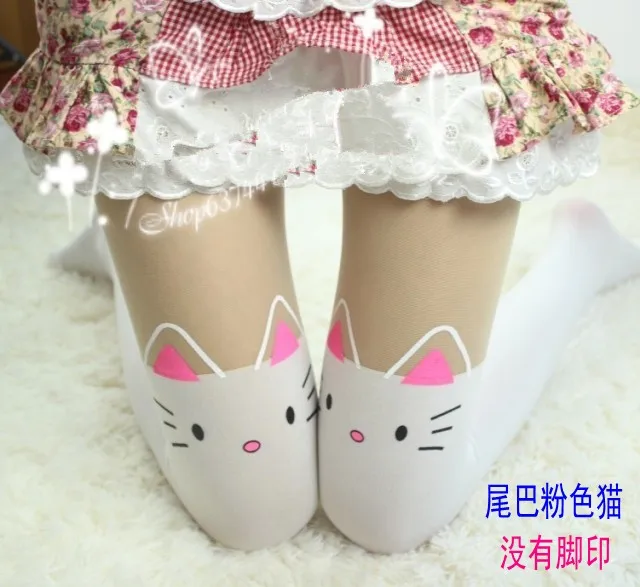 Sweet Lolita Kitty Pantyhose  2