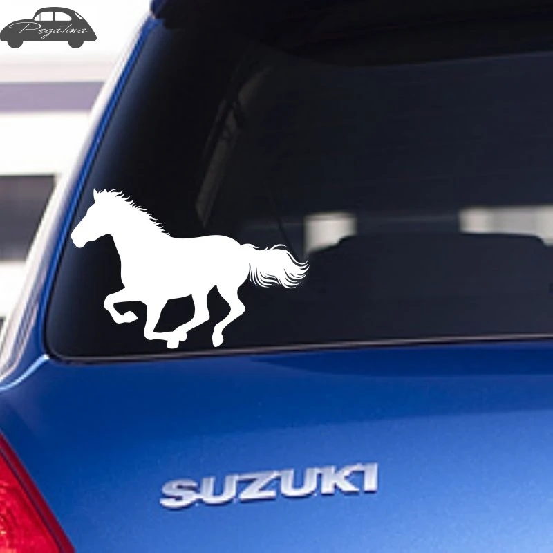 الحصان ركوب سباق صائق سيارة كاوبوي ملصق سباق الخيول المشارك الفينيل صور مطبوعة للحوائط Pegatina ديكور جدارية ملصق