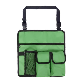 

Portable Shoulder Bag With Strap Outdoor Fishing Beach Chair Hanging Storage Bag Phone Water Bottle Pouch Handy Pockets Tote Bag